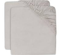 Lot de 2 draps housses de berceau Nougat (40 x 80 cm)