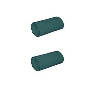 Lot de 2 draps Housses Jersey Bleu Canard Bonnet 30 cm 70x200