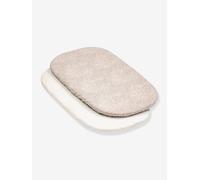 Lot de 2 draps-housses Snoozi(TM) pissenlit beige + crème vanill TU