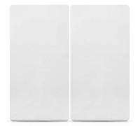 Lot de 2 draps housses très doux pour berceau, 100 % coton, 60 x 120 cm