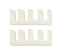 Lot de 2 écarteurs de charge pour raquette de badminton en PVC pour la distribution de la pression de la machine à corder, éviter les dommages au cadre et garantir la durabilité, différentes couleurs