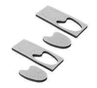 Lot de 2 écarteurs d'orteils ergonomiques - Construction permanente - Favorise la pose naturelle du pied dans d'autres circonstances sportives - Séparateur d'orteils spongiforme