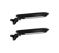 (Lot de 2) Eclairage Solaire LED à Détection de mouvement Orientable et Mural