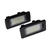 Lot de 2 éclairages de plaque d'immatriculation pour BMW E90, M3 E91, E92, E70, X5, X6 E39, F30, E60, E61, E93 (1-2 unités) - 24 LED