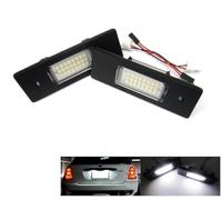 Lot de 2 éclairages LED pour plaque d'immatriculation Blanc Canbus Pour E81 E87 F20 E63 F12 Z4 Cooper Clubman Countryman AR GT 147 159 Spider Brera