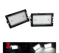 Lot de 2 éclairages LED pour plaque d'immatriculation Blanc Canbus pour LR Discovery 3 4 Freelander 2 RR Sport L320