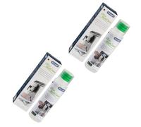Lot de 2 eco multiclean nettoyant DLSC550 - Cafetière Expresso - SILVERCREST DE'LONGHI DELONGHI CONSTRUCTA BRAUN KENWOOD PRIV
