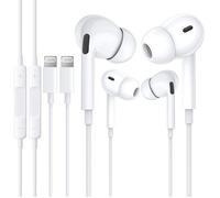 Lot De 2 Écouteurs Intra-Auriculaires Avec Câble Compatibles Avec Iphone 14/13/12/11/8/7/X/Pro/Pro Max Ipad[F309]
