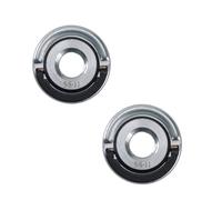Lot de 2 écrous à bride rapide 5/8"-11, écrous de retenue à dégagement rapide pour meuleuse d'angle, séparation ferme et sûre, efficace (2PCS5 / 8"-11)