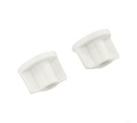 Lot de 2 écrous arrière de rechange pour montage de lunette de WC conçus pour des applications de filetage de 6 mm de diamètre