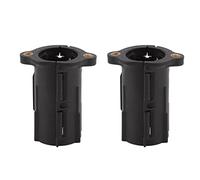 Lot de 2 écrous de cuisine en plastique avec base fixe, accessoires de robinet d'évier, fixation écrou de robinet, fixation pour robinet d'évier, écrou lâche