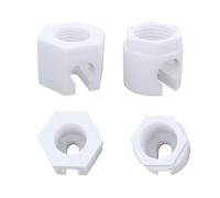 Lot de 2 écrous de rechange pour Sodastream Crystal 2.0, Terra, Easy, Duo - Compatible avec tuyau CO2, machine à gazéifier l'eau, joint d'étanchéité, kit de réparation