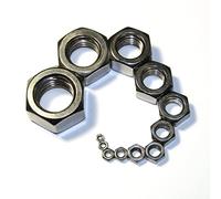 Lot de 2 écrous hexagonaux M14-1.5 métriques en acier inoxydable 304 à filetage fin gauche, écrous à denture fine inversée