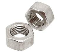 Lot de 2 écrous hexagonaux M16-2 mm en acier inoxydable 304 à filetage gauche