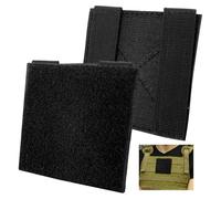 Lot de 2 écussons tactiques Morale Molle - Accessoires Molle Panel - 10,5 x 10,5 cm - Panneau de patch pour planche tactique - Pour gilet tactique pour l'extérieur et l'entraînement