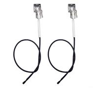 Lot de 2 électrodes d'allumage pour Master Forge et pour barbecues Charbroil, aiguille à induction à allumage haute température avec étincelle fiable, pièce de rechange pour un démarrage rapide et une