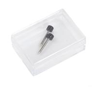 Lot de 2 électrodes pour épisseuse à fusion -50S 60S 70S 80S 62S, compatible avec l'équipement d'épissage à fibre optique, lot de 2 embouts de rechange métalliques