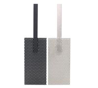Lot de 2 électrodes, réseau d'anodes en titane avec revêtement MMO Ruthénium-Iridium et réseau électrolytique cathodique, sans revêtement pour applications électrochimiques et nettoyage de piscine