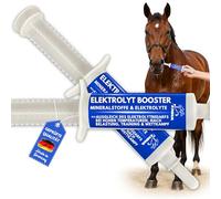 Lot de 2 électrolytes pour chevaux - Avec vitamine B - Complexe avec potassium sodium, calcium, magnésium, cheval - Liquide électrolyte pour diarrhée, eau fécale, transpiration - Pour le sport des