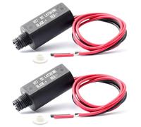 Lot de 2 électrovannes de rechange 458200 DC à verrouillage pour systèmes d'irrigation Hunter pour contrôleurs hybrides NODE NODE-BT XC alimentés par batterie 9 V CC