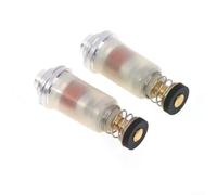 Lot de 2 électrovannes de sécurité de Rechange Sabaf pour cuisinière à gaz avec Joint Robuste, Accessoire thermocouple 34 x 12,5 mm