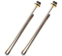 Lot de 2 éléments chauffants de rechange en titane HE 90240 pour chauffe-eau EcoSmart ECO 18 27 36 sans réservoir, élément à visser 9 kW 240 V remplace HE 80240 R004709024S SGB-2903 HA-P004 HA-P005