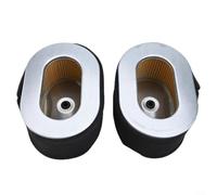 Lot de 2 éléments de filtre à air pour moteur diesel de remplacement compatible avec 186 186F 10For pour les modèles HP L90 L100 114650 12590 186FA Garantit un fonctionnement stable du moteur