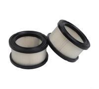 Lot de 2 éléments de filtre d'admission de compresseur d'air pour modèles SS5 2340 et 32170979 utilisant une maille d'acier galvanisé et du papier haute performance