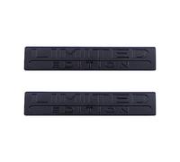 Lot de 2 emblèmes en édition limitée pour voiture - Noir
