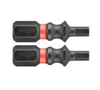 Lot de 2 embouts 25 mm 6 pans 3 mm pour tournevis à impact - FACOM - ENH.103