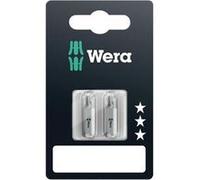 Lot de 2 embouts 851/1 z série 1 entraînement 1/4 phillips ph2x25mm wera werk 05073305001 G