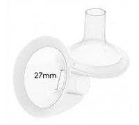 Lot de 2 embouts de bride de 27 mm pour tire-lait Medela compatibles avec pompe de style, Symphony, pièces de pompe à main pour l'allaitement