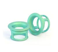 Lot de 2 embouts de guidon ergonomiques pour un confort amélioré sur les vélos de route (vert)