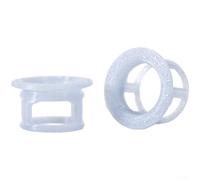 Lot de 2 embouts de guidon pour vélo de route, imprimés en 3D, offrant une performance légère et un ajustement uniforme de la pointe du guidon (bleu grisâtre)