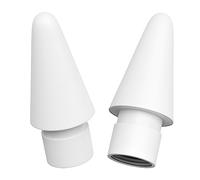 Lot de 2 Embouts de Rechange compatibles avec Apple Pencil 2 Gen iPad Pro Pencil - Pointe iPencil pour iPad Pencil 1 St/Pencil 2 Gen Blanc