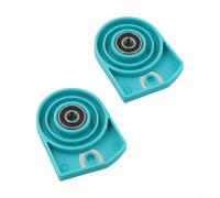 Lot de 2 embouts de rechange pour brosse, outil de nettoyage des poils d'animaux, outil de nettoyage sous vide pour un nettoyage efficace du sol de la maison et une installation sans tracas