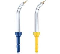 Lot de 2 embouts de rechange pour hydropulseur Waterpik 2 couleurs