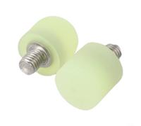 Lot de 2 embouts de tige de bosse pour une utilisation avec des systèmes d'outils de réparation de bosses sans peinture avec marteau et pour compatibilité avec crochet