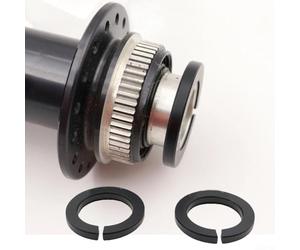 Lot de 2 embouts d'essieu traversant de 15 mm, en alliage d'aluminium, pour fourche RockShox 15 mm, couvercle de couple d'essieu traversant, insert anti-torsion léger, protection de moyeu avant de