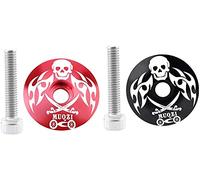 Lot de 2 embouts en aluminium pour vélo BMX 3,8 cm