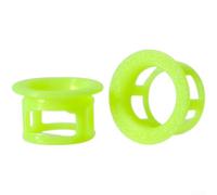 Lot de 2 embouts imprimés 3D pour guidon de vélo de route, conçus pour un poids minimal et une étanchéité fonctionnelle (vert)