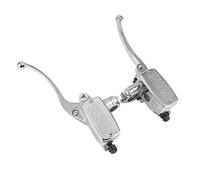 Lot de 2 Embrayages de Frein Hydrauliques pour Pompe de Maître-cylindre, Réservoir de Frein Avant, Verre de Visée en Alliage forgé CNC, Accessoire de Moto élégant pour, Guidon de 7/8