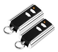 Lot de 2 émetteurs de rechange pour porte de garage Normstahl RCU433-2K 433,92 MHz