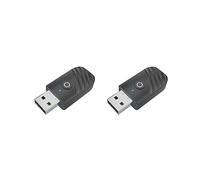 Lot de 2 émetteurs et récepteurs USB Bluetooth 5.0 à faible latence pour TV, voiture, émetteur USB, Bluetooth, 45 x 20 x 9,5 mm