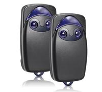 Lot de 2 émetteurs manuels pour ouvre-porte de garage Flo2r-s 433,92 MHz, compatibles avec N1ce FLOXIR, FLOX2R