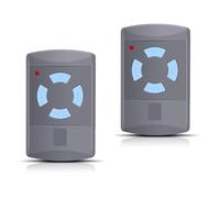 Lot de 2 émetteurs manuels - Télécommande de rechange pour porte de garage 868 MHz - Compatible avec Hörmann HSM4-868, télécommande Hörmann, porte de garage