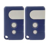 Lot de 2 émetteurs portatifs de garage compatibles avec Chamberlain LiftMaster MotorLift 84335EML, 84333E, 94333E, 433,92 MHz Télécommande de garage pour MotorLift ML500, ML700