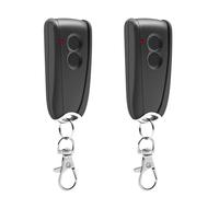 Lot de 2 émetteurs portatifs de rechange pour EcoStar RSC2 433, télécommande d'ouverture de porte de garage 433,92 MHz, 4 canaux, compatible avec Hormann EcoStar Liftronic 500/700/800, Portronic D2500
