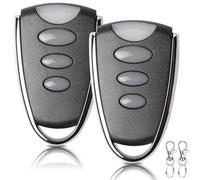 Lot de 2 émetteurs portatifs pour porte de garage - 433,92 MHz - Télécommande de rechange pour Chamberlain 84330E 84333E 84335E 8747E 84330EML 84333EML 84335EML 8747EML 94330E 94333E 94334 E 9433. 5E