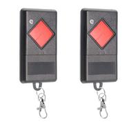 Lot de 2 émetteurs portatifs pour porte de garage Dickert 40,685 MHz, 4 canaux, compatibles avec Dicket MAHS40-01, MAHS40-04